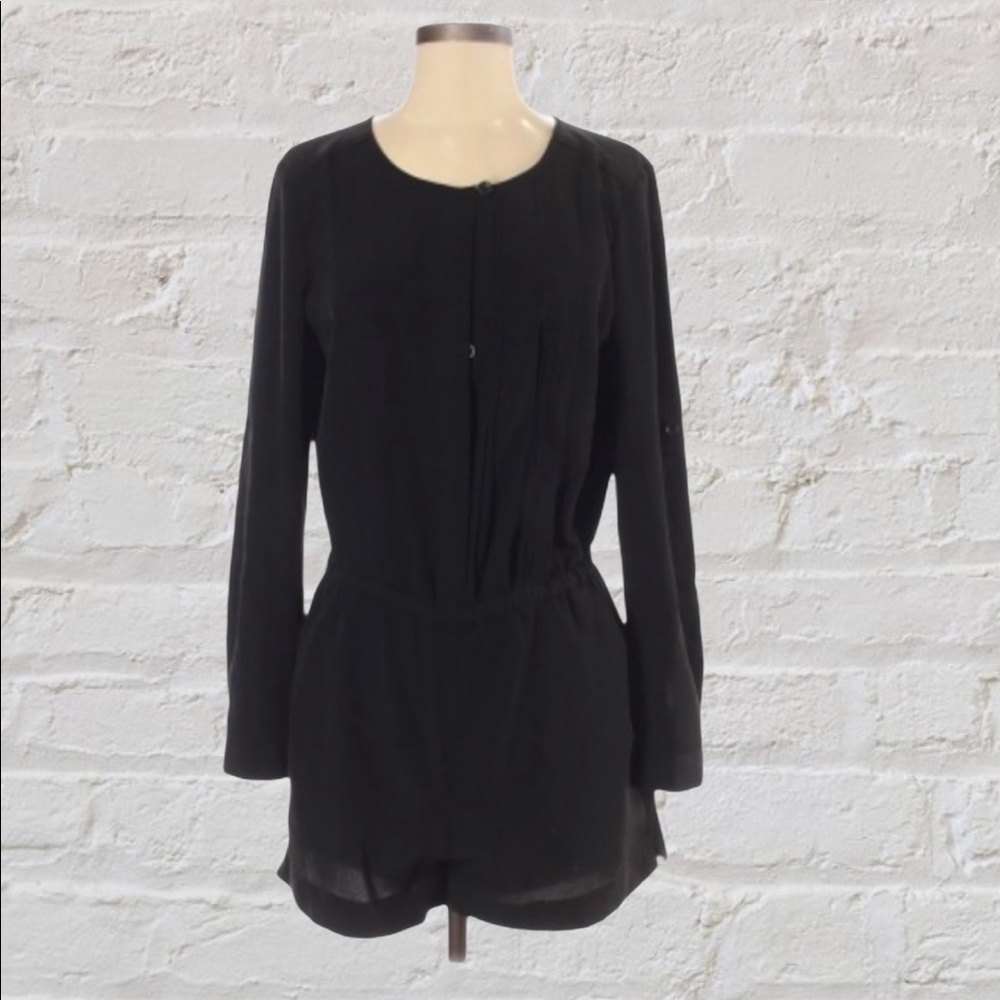 Ann Taylor Loft Black Romper Shorts Women’s 0